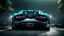 Placeholder: Bugatti Chiron And Lamborghini Veneno merged, desktop wallpaper, 4K, Cinematic, rear view