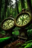 Placeholder: In the forest, inside which was an extraordinary magic clock. the clock had different dials and an infinite power of different timepieces magic