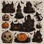 Placeholder: Halloween masterpiece Tee shirt design that incorporates classic spooky elements