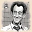 Placeholder: [caricature of Nicolas Sarkozy by Jean Cabut] The warden threw a party in the county jail The prison band was there and they began to wail The band was jumpin' and the joint began to swing You should've heard those knocked out jailbirds sing Number 47 said to number three "You're the cutest jailbird I ever did see I sure would be delighted with your company Come on and do the Jailhouse Rock with me"