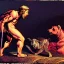 Placeholder: romulus en remus fighting in comic