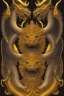 Placeholder: A three-headed dragon. The head on the left is the head of a lion, the head in the middle is the head of a man, and the head on the right is the head of a bull