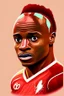 Placeholder: Sadio Mane football player 2d cartoon