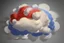 Placeholder: round pop art cloud andrea del sarto