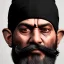 Placeholder: Black Ganesha, beard, angry, tattoo, strong man, beanie