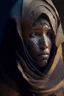 Placeholder: portrait of a tuareg woman, fractal, intricate, elegant, highly detailed, digital photography, subsurface scattering, cinematic lighting, by jheronimus bosch and james jean and greg rutkowski