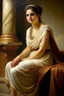 Placeholder: greek woman painting neoclassism traditional