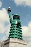 Placeholder: a Dalek dressed as the statue of liberty