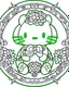 Placeholder: Hello Kitty coloring page