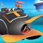 Placeholder: mix between the captain nemo submarine and wacky race toons