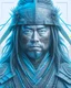Placeholder: Retrato de Samurai con traje ciberpunk estilo dibujo artístico a lápiz, hiper realista, hiperdetallado, calidad ultra