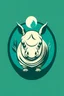 Placeholder: rhinoceros + egg + logo