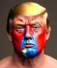 Placeholder: Realistic image of Donald trump wrestler, Mexican wrestling, glow mask makeup, red and blue breeches, suspenders, retro style, 80s, red, gold, vibrant color, highly detailed, clean background, concept art, unreal engine 5, god rays, ray tracing, RTX, lumen lighting, ultra detail, volumetric lighting, 3d, finely drawn, high definition, high resolution.