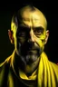 Placeholder: Portrait of a Scary man with yellow theeth