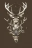 Placeholder: deer god viking deep forest mystic pencil