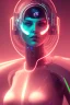 Placeholder: cyberpunk, head, women, portrai, tron