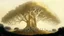 Placeholder: Valinor, tolkien, two giant trees, one giant golden tree, one giant silver tree