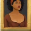 Placeholder: Portrait of sexy medieval black woman