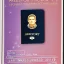 Placeholder: full view of a realistic, United States passport card with photo of person, transparent background.