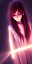 Placeholder: Anime girl, tyndall effect, highly detailed, digital painting, fantasy painting, deviantart artstation, cinematic lighting, charming eyes 3D 16k UHD