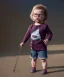 Placeholder: Penny Hofstadter toddler, full body, dramatic lighting, angry, hyper realistic