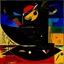 Placeholder: and this is what the devil does, abstract surrealism, by Wassily Kandinsky and Colin McCahon, album art