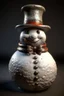 Placeholder: christmas snowman photorealism