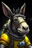 Placeholder: donkey in space extra swag