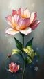 Placeholder: make flower oil painting