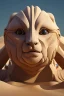 Placeholder: Sand creature, fantasy, majestic, magnificent, highly complex, photorealistic, super detailed, ultra high definition, 8k, cinema 4D