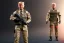 Placeholder: G.I. Joe doll soldier nylon Donald Trump, gun,boots, helmet, Trump facial detail,trump