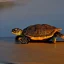 Placeholder: turtle and sunset