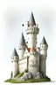 Placeholder: Castle with white background