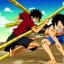 Placeholder: Luffy vs Zoro