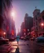 Placeholder: Ultra Realistic retro sci-fi movie San Francisco scene, 1960 year, waist up view portrait, a super giant blonde woman, sweet teenager Jane Fonda face, perfect iris, glow eyes, face makeup, tight latex coat, many people, Retro sci-fi style, soft color, highly detailed, unreal engine 5, ray tracing, RTX, lumen lighting, ultra detail, volumetric lighting, 3d, finely drawn, high definition, high resolution.