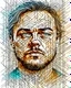 Placeholder: Leonardo DiCaprio | centered | symmetrical | concept art | key visual | intricate | highly detailed | iconic | precise lineart | vibrant | comprehensive cinematic | Carne Griffiths | Conrad Roset | Ralph Steadman | vector digital engraving | very high resolution | sharp focus | poster | no watermarks