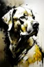 Placeholder: Yellow Labrador in the style of Willem Haenraets, Yoji Shinkawa, Guy Denning, Florian Nicolle