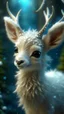 Placeholder: White baby deer wearing Hiding In Fluffy Thick Pine Branches, Full-Back Hood Fur, Mother Of Pearl, Caricature, Realism, Beautiful, Delicate Shades, Sweetness, Lights, Intricate, CGI, Art Botanical, Animal Art, Art Decor, Realism, 4k, Detailed Drawing, Depth Of Field, Digital Painting, Computer Graphics, Raw Foto, HDR