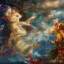 Placeholder: Fantasy and magical and imaginative painting from the combination of the works of the world's greatest painters, full HD, 4K, 8K, artistic, full details,