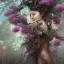 Placeholder: Insanely detailed photograph of an “portrait of gorgeous spring goddess ” with intricate hair, intricate embroidered dress, beautiful clear face and hyperdetailed painting by Ismail Inceoglu Huang Guangjian and Dan Witz CGSociety ZBrush Central fantasy art album cover art,8K, hdr, romantic, mysterious, ominous, beautiful flowers, jewelry, comfort, natural eyes, "arms open for embrace", naked,tasteful