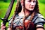 Placeholder: Beautiful female viking