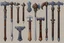 Placeholder: Here's some more culturally-flavored axe designs for Ancardian homebrew shenanigans! While there are fantasy-stylings for each type associated with each culture, these are all meant to be practical and functional axes, with most of them being strongly influenced by one-handed and big battleaxes that existed in historical cultures. Quite a few of these are not strictly axes, but would effectively use the stats for a one or two-handed axe in 5e rules. I'm especially a fan of that Gnollish Axe-Club