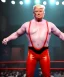 Placeholder: Donald trump wrestler, wrestling, lights cam, suspenders, retro style, 80s, hot ambient, photo studio, red, vibrant color, gradient, highly detailed, art stations, concept art, smooth, unreal engine 5, god rays, ray tracing, RTX, lumen lighting, ultra detail, volumetric lighting, 3d, finely drawn, high definition, high resolution.