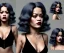 Placeholder: Rita ora, victorian, vampire, long black curly hair