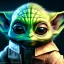 Placeholder: super cute portrait of a baby yoda, star wars, intricate, headshot, highly detailed, digital painting, artstation, concept art, sharp focus, cinematic lighting, illustration, art by artgerm and greg rutkowski,