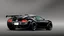 Placeholder: musou black painted Black Super Bugatti Veyron Hyper Sport, rear view