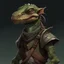 Placeholder: dnd, artistic, illustration, artstation, kobold, reptile, portrait, zombie, body without skin, anatomy and muscles