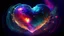 Placeholder: . colorful intricate HEART shaped planet similar to earth in a bright nebula. captivating. sparkles. Cinematic lighting,vast distances, swirl. fairies. magical DARKNESS. SHARP. EXTREME DEPTH. jellyfish