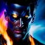 Placeholder: Ultra detailed fullbody Portrait in oil on canvas of X-Men Nightcrawler merges with Ghostrider on fire ,intense stare,extremely detailed digital painting, extremely detailed face,crystal clear Big eyes, mystical colors ,perfectly centered image, perfect composition, rim light, beautiful lighting,masterpiece,8k, stunning scene, raytracing, anatomically correct, in the style of robert e howard and Ken Kelley and Ohrai Noriyoshi and Simon Bisley and tomzj1