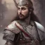 Placeholder: portrait of a warrior with turk man themed armour, extremely detailed, UHD, 8k,The close-up camera effect,sharp focus, perfect position,hyperphotorealistic